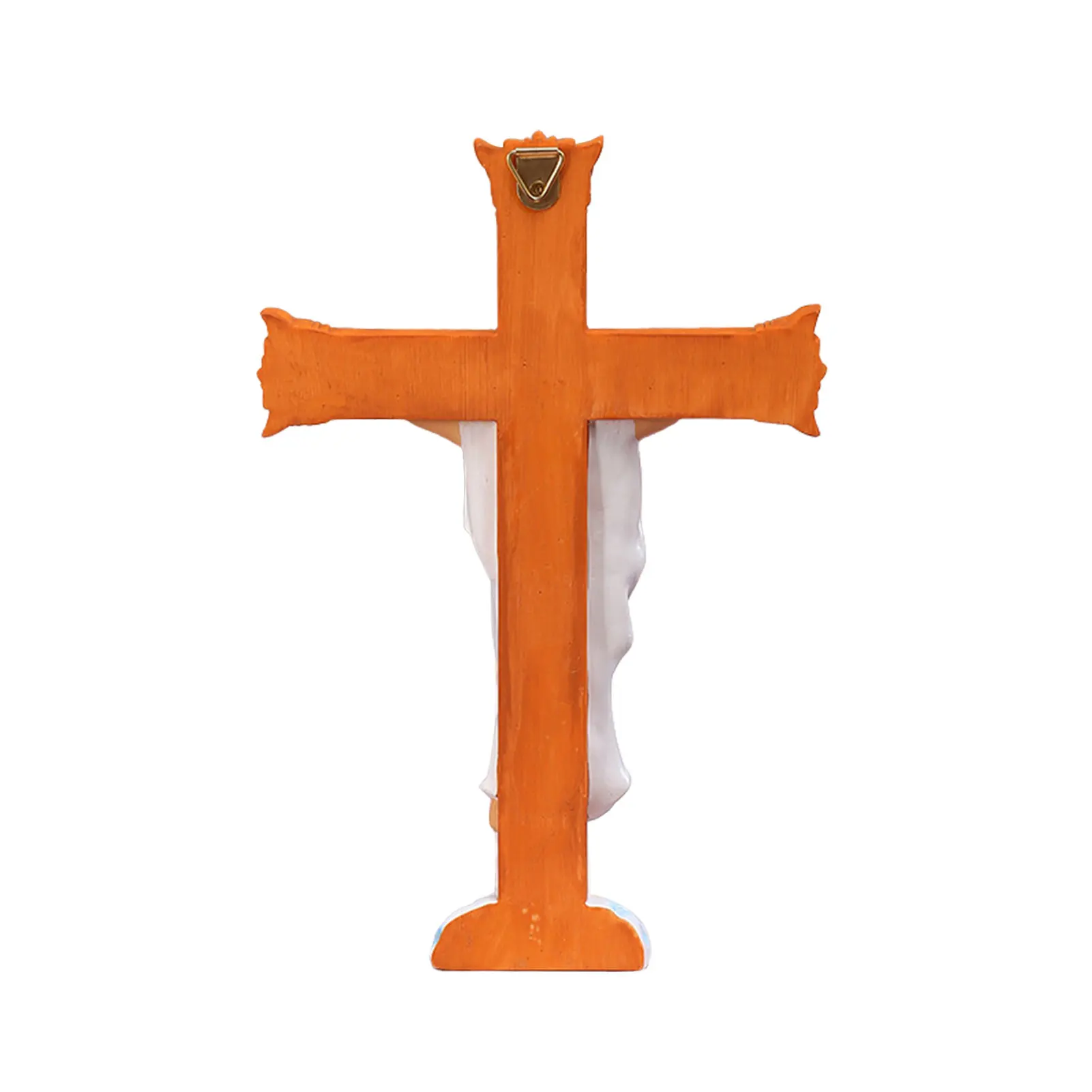 Catholic Crucifix Cross Church Ornaments Decorations Home Office Table Resin Jesus Christ Statues And Figurines 7.87Inch