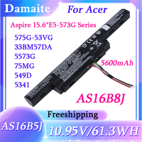AS16B5J AS16B8J Laptop Battery For Acer Aspire F15 F5-573G E15 E5-575G-51VI/53VG A315-21 A315-31 10.95V 5600mAh
