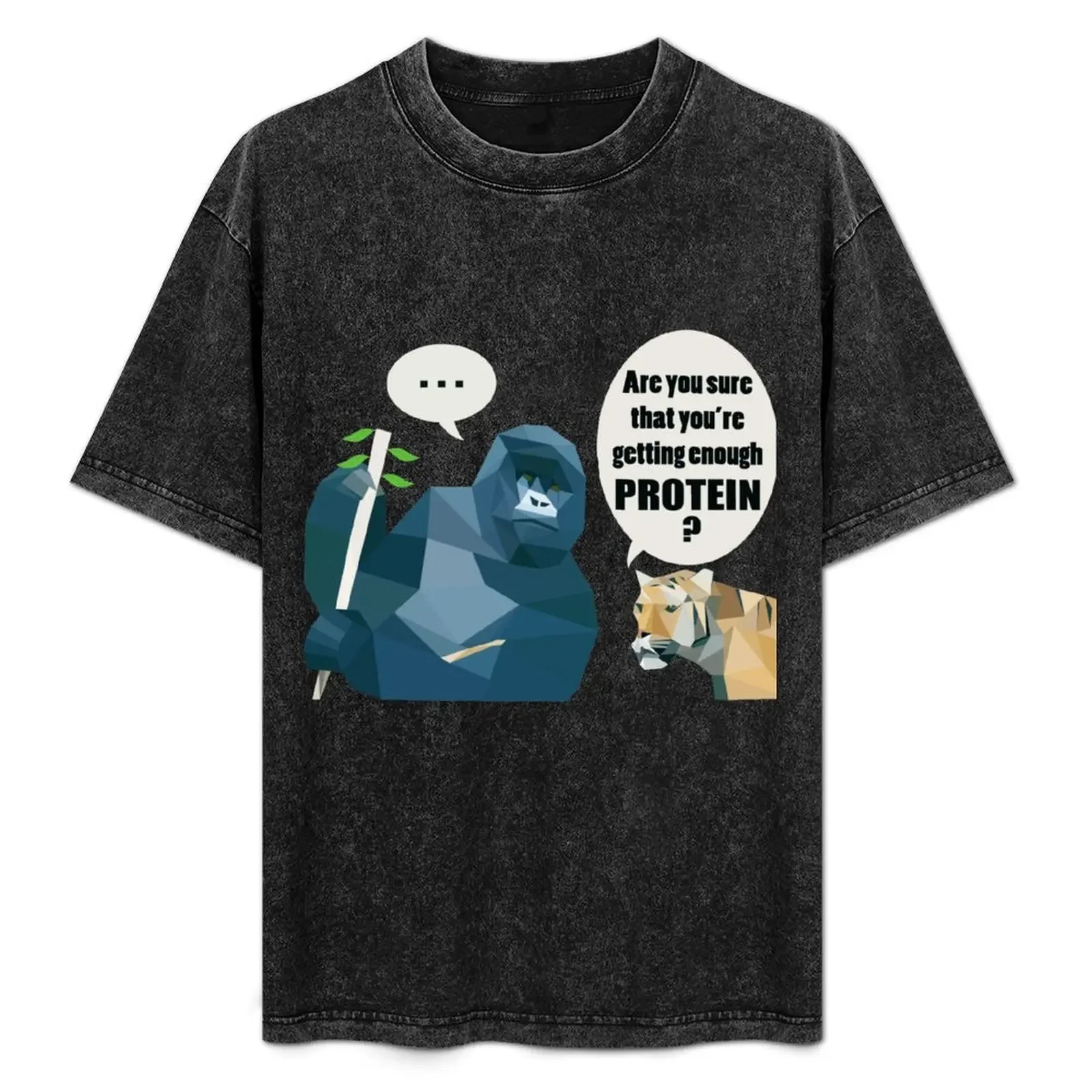 

Are you sure you're getting enough protein T-Shirt clothes Aesthetic clothing anime shirts men