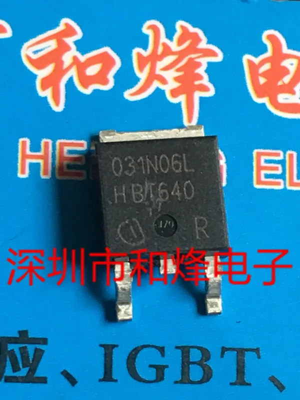 5 قطعة-10 قطعة 031N06L IPD031N06L3G إلى-252 60V 100A جديدة ومبتكرة على الأسهم