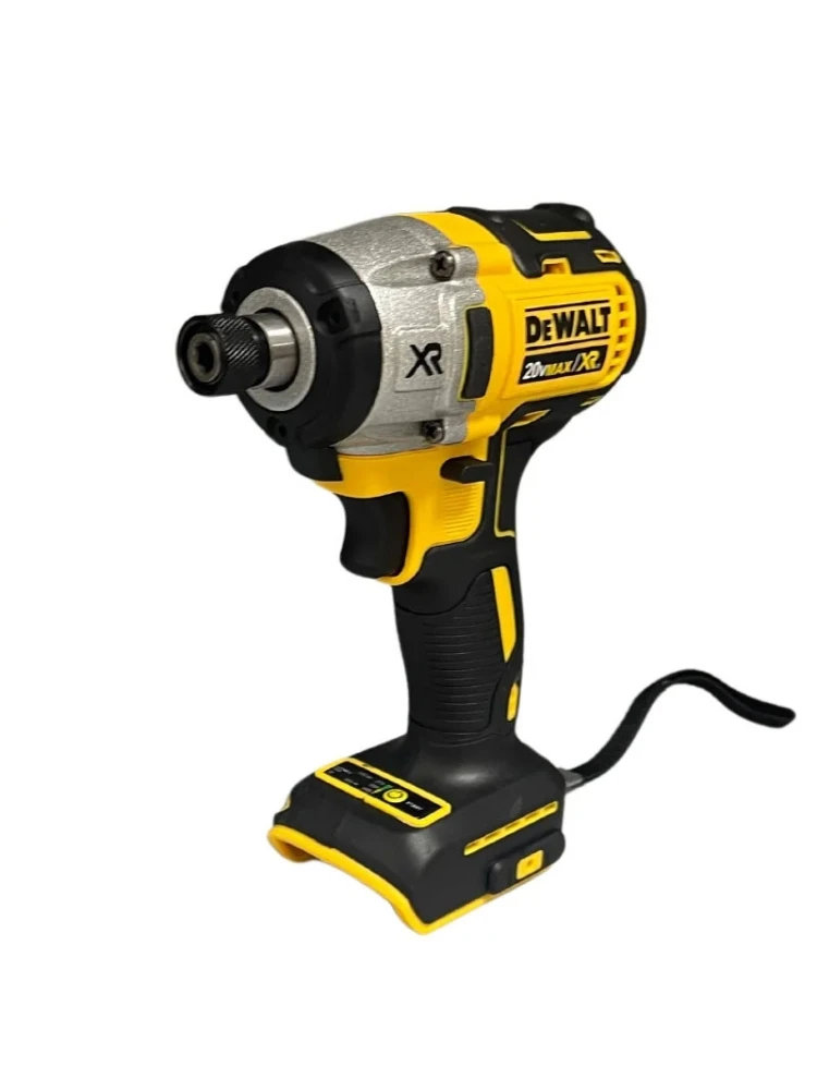 DEWALT-Lightweight broca ferramentas elétricas, Impact Driver, bateria de lítio, broca sem fio, chave de fenda elétrica, sem escova, DCD887