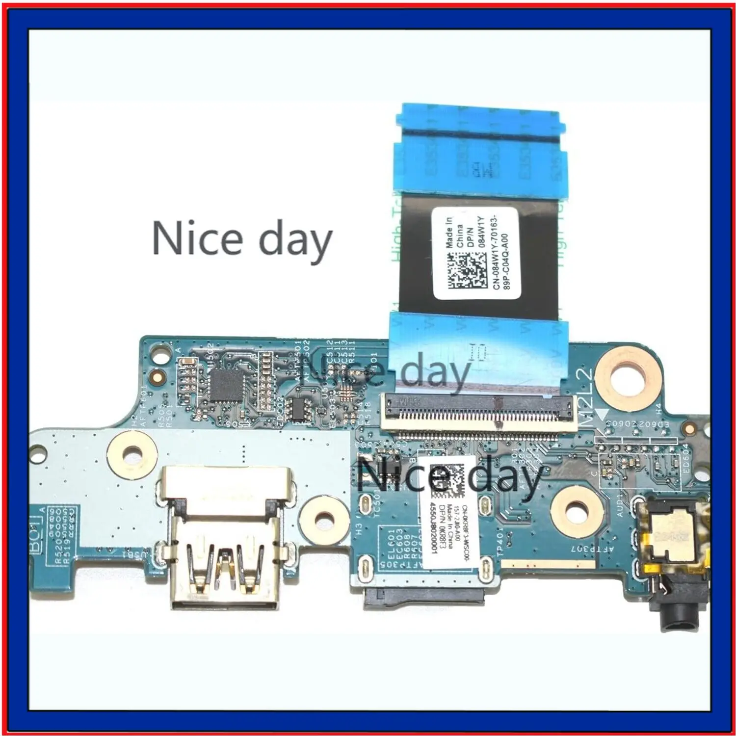 

New For Dell Latitude 3300 3310 Usb Audio Board 0KR8F3 KR8F3