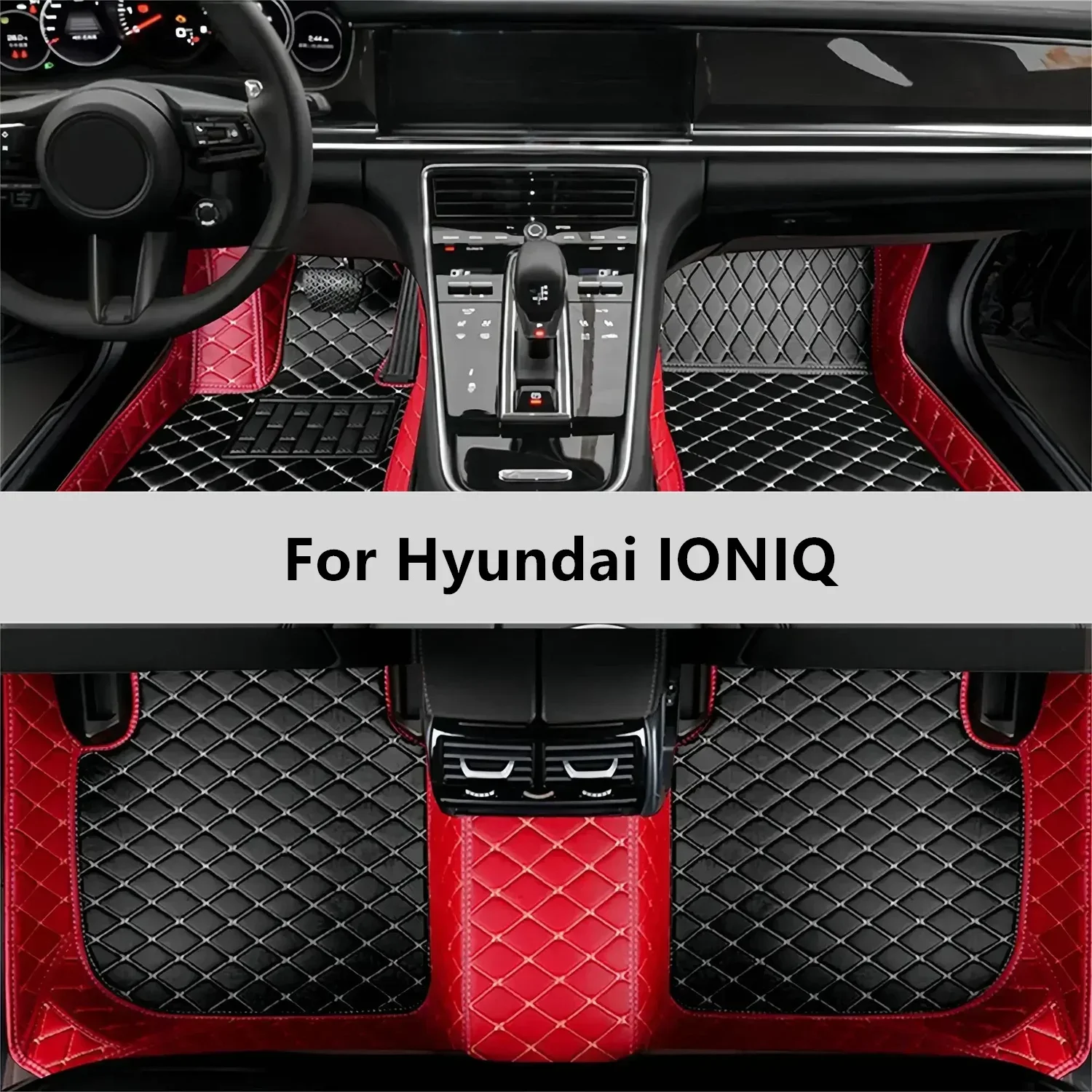 

Автомобильные коврики на заказ для Hyundai IONIQ 2020 2021 2022 2023, напольный коврик, автомобильный коврик, аксессуары для интерьера