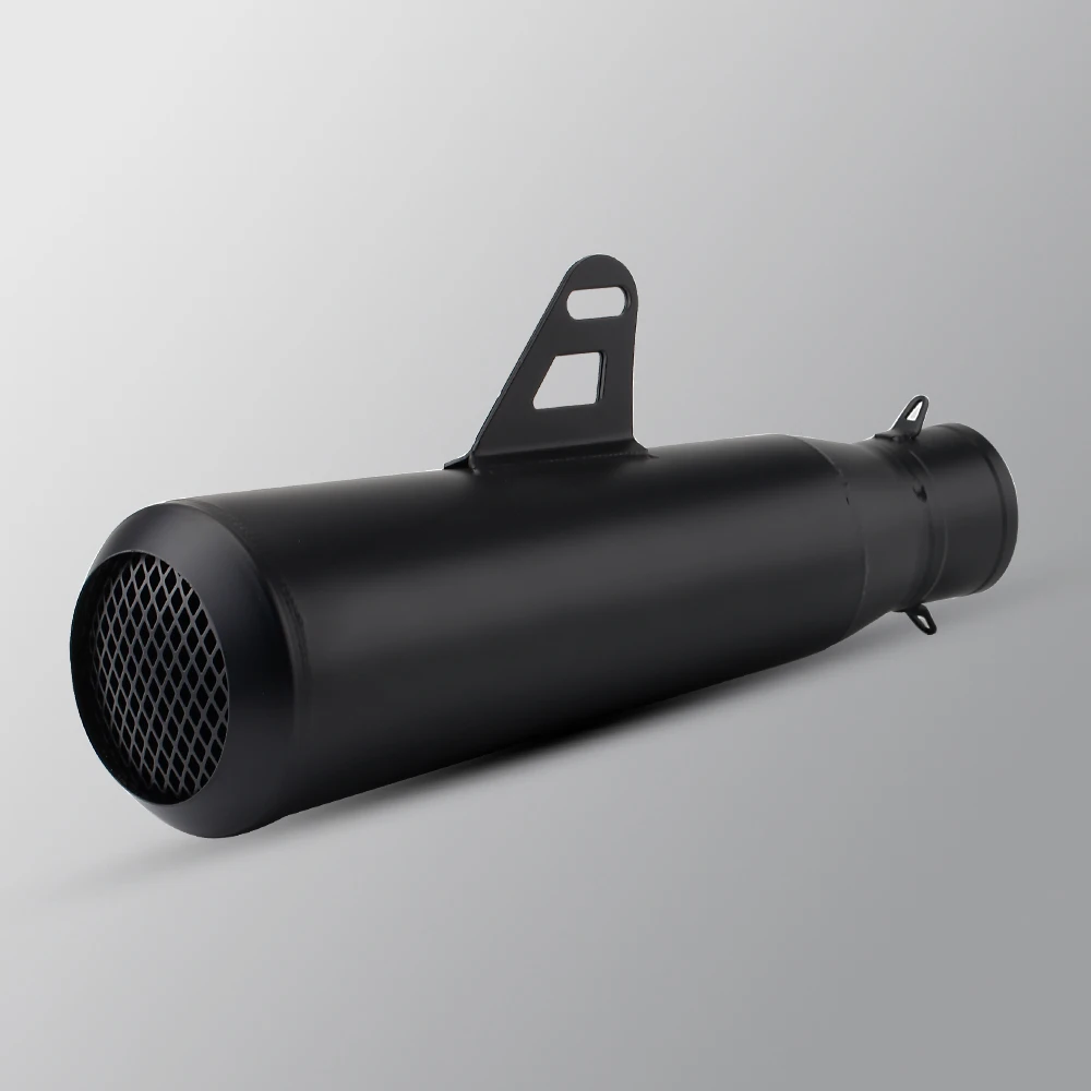 Knalpot Sepeda Motor Pipa Knalpot Melarikan Diri Moto dengan DB Killer Universal 51MM untuk Yamaha Honda R6 R15 R1 R3 MT07 Nmax155 Buku Xsr155