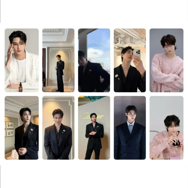 10PC/SET 변우석 Byeon Woo-seok HD Poster Card Stickers Korean TV Loverly Runner Drama Stills Bus Phone Notebook DIY Sticker