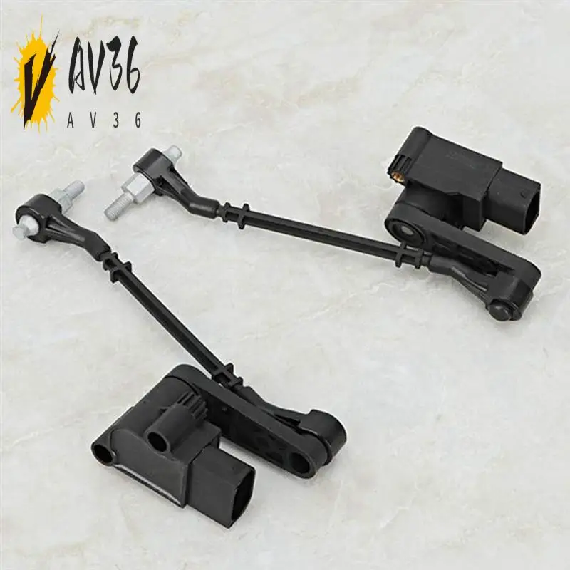 

AV36-1 Pair Front Right Left Air Suspension Height Level Sensor Black Plastic For Range Rover L322 LR020627 LR020626
