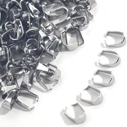 ブレスレット,ネックレス,コネクター,ステンレス鋼の留め金が付いた200の種子バックル