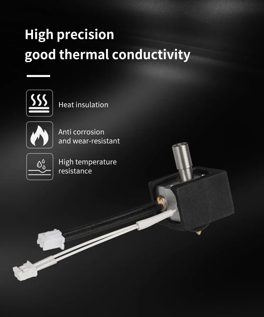 CREALITY Hot End Compatible con accesorios de impresora 3D Ender 3 V3 SE