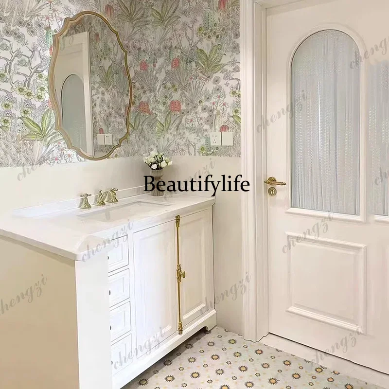 Q181 Floor Standing Bathroom Cabinet Drawers Modern Washroom Storage Bathroom Cabinet Space Saver Mobile Per Bagno Home Furnitur