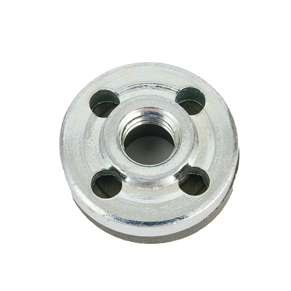 Angle Grinder Flange Nuts For 100 Type Kit Lock Nuts Replacement Set Toothless/Toothed Black + Silver Inner Outer