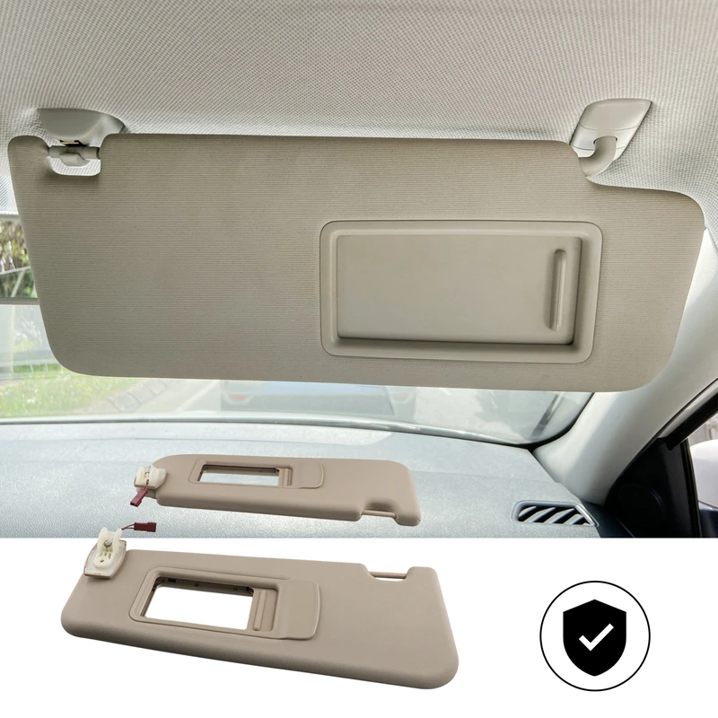 

1 Pair Beige Car Sun Visors For BMW 5 SERIES F10 F11 F18 2011-2015 51167248857 51167248858