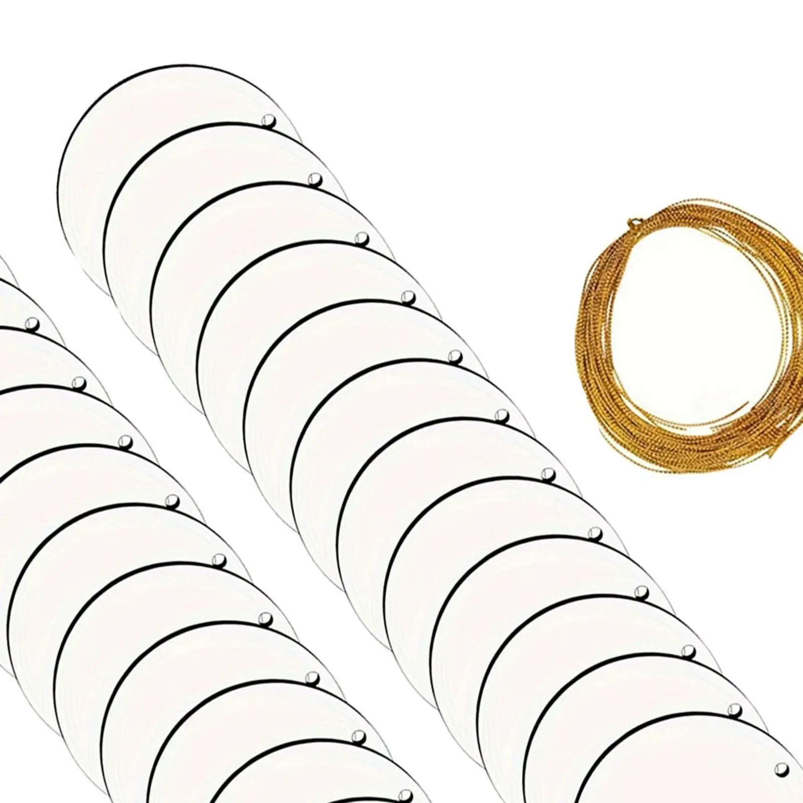 25 шт., деревянные сублимационные рождественские украшения, подвеска в виде елки, незавершенные ломтики дерева для поделок