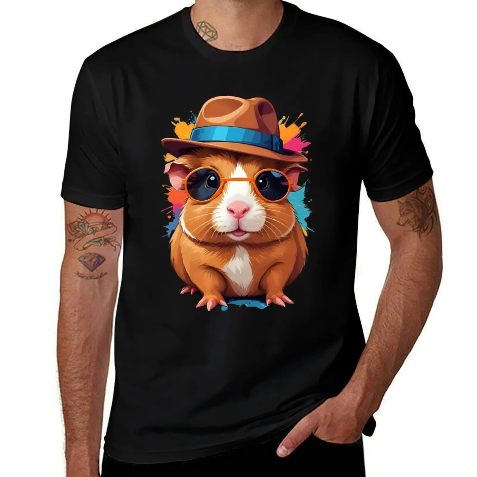 

Guinea Pig Art T-Shirt t shirt for man t shirt for man 100 percent cotton T-Shirt