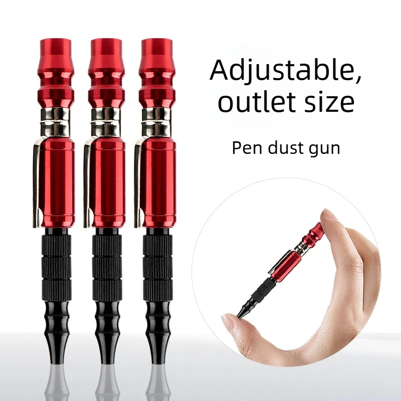 Portable High-Pressure Pneumatic Air Blow Gun Aluminum Alloy Mini Dust Blower for Workshop Machinery Cleaning