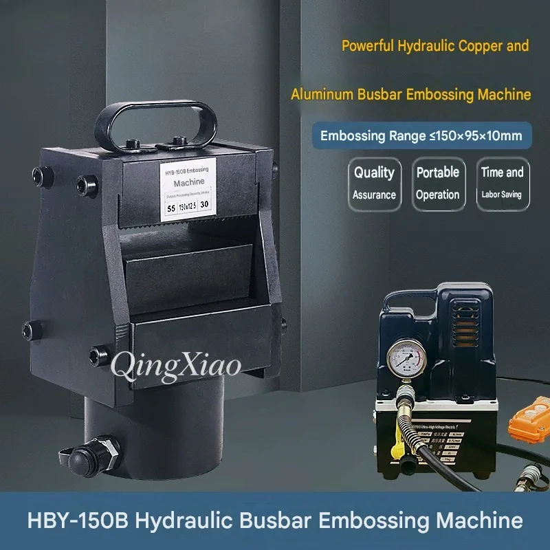 Split Type Hydraulic Busbar Fabrication Machine For Copper Aluminum Flat Bar Punching Cutting Bending And Angle Steel Shearing