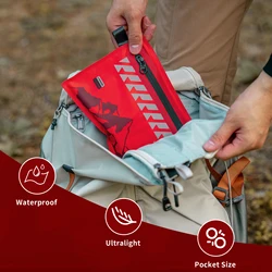 Kleine EHBO-kit RHINO RESCUE Ultralichte waterdichte medische kit voor wandelen Kamperen Backpacken Fietsen Reisvoertuigen 105PC