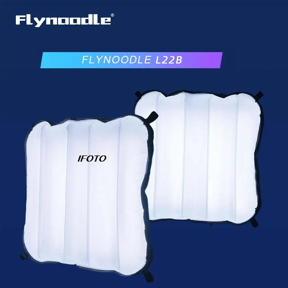 FlyNoodle L22B Fully Automatic Inflatable Soft Light 2700K-6000K Studio Photo Light APP Control Video Camera Light