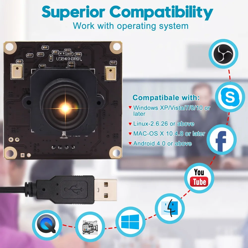 Elp 4K Ultra Hd Usb…