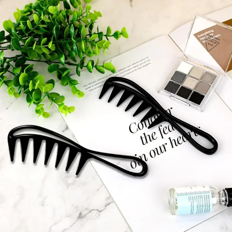 1pc Hair Comb with Wide Teeth Shun Hair Removal Comb Suitable for Dry and Wet Hair, Brush Barber Salon Styling Tools