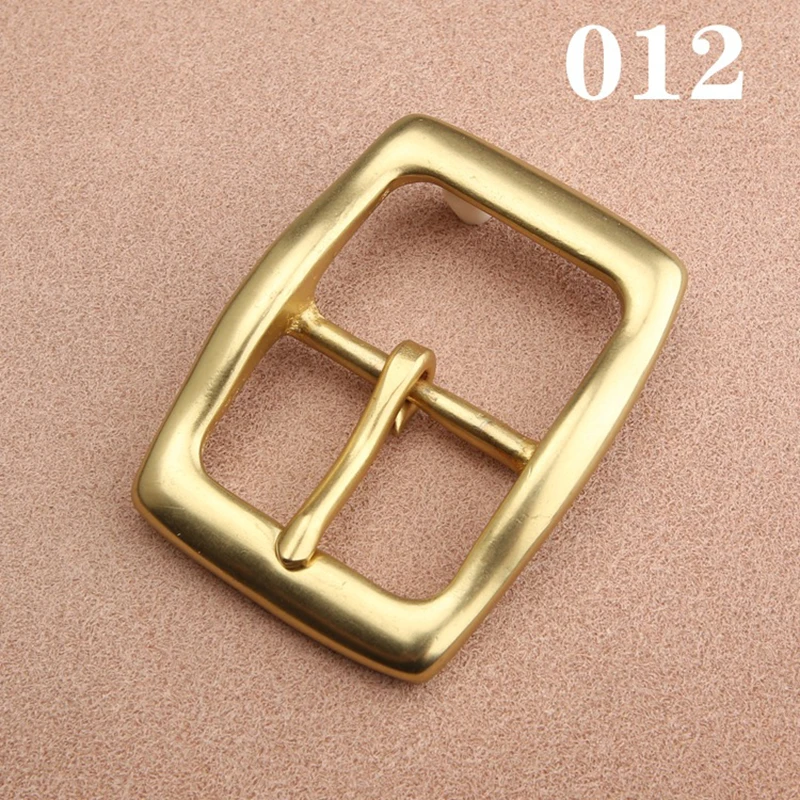 1pcs Solid Brass 40mm Belt Buckle End Heel Bar Buckle Single Pin Heavy-duty for Leather Craft Strap Webbing Dog Collar Quality