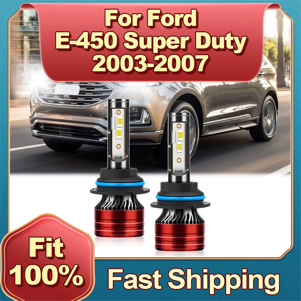 

Car Light Bulb 9007 Auto Lamp 30000LM LED 6000K 180W Canbus No Error For Ford E450 Super Duty 2003 2004 2005 2006 2007