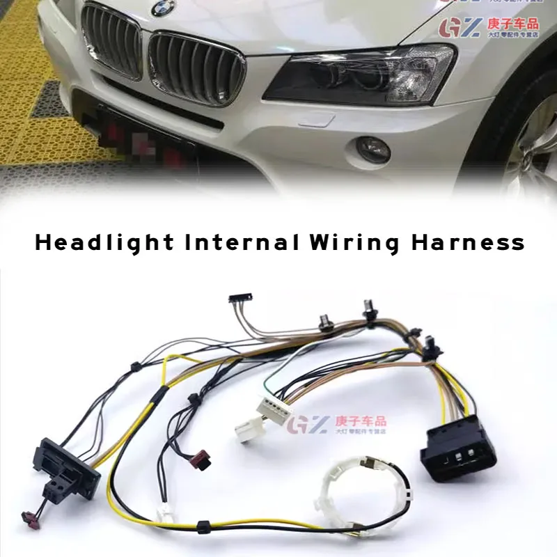 For 2011-2013 BMW X3 F25 headlight internal wiring harness X4 plug wiring harness X3 F26 headlight wiring