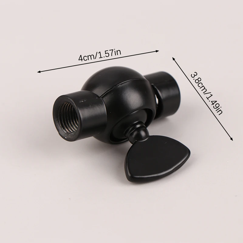 1PCS Lighting Accessories Wall Lamp Steering Head Corresponds External Thread Hollow Thread Connector For Table Lamp