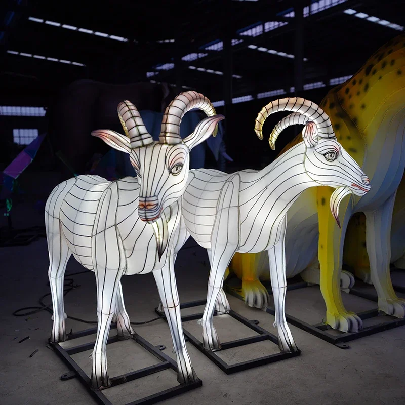 Goat Festival Traditional Lanterns Halloween Decorative Lighting Outdoor New Year