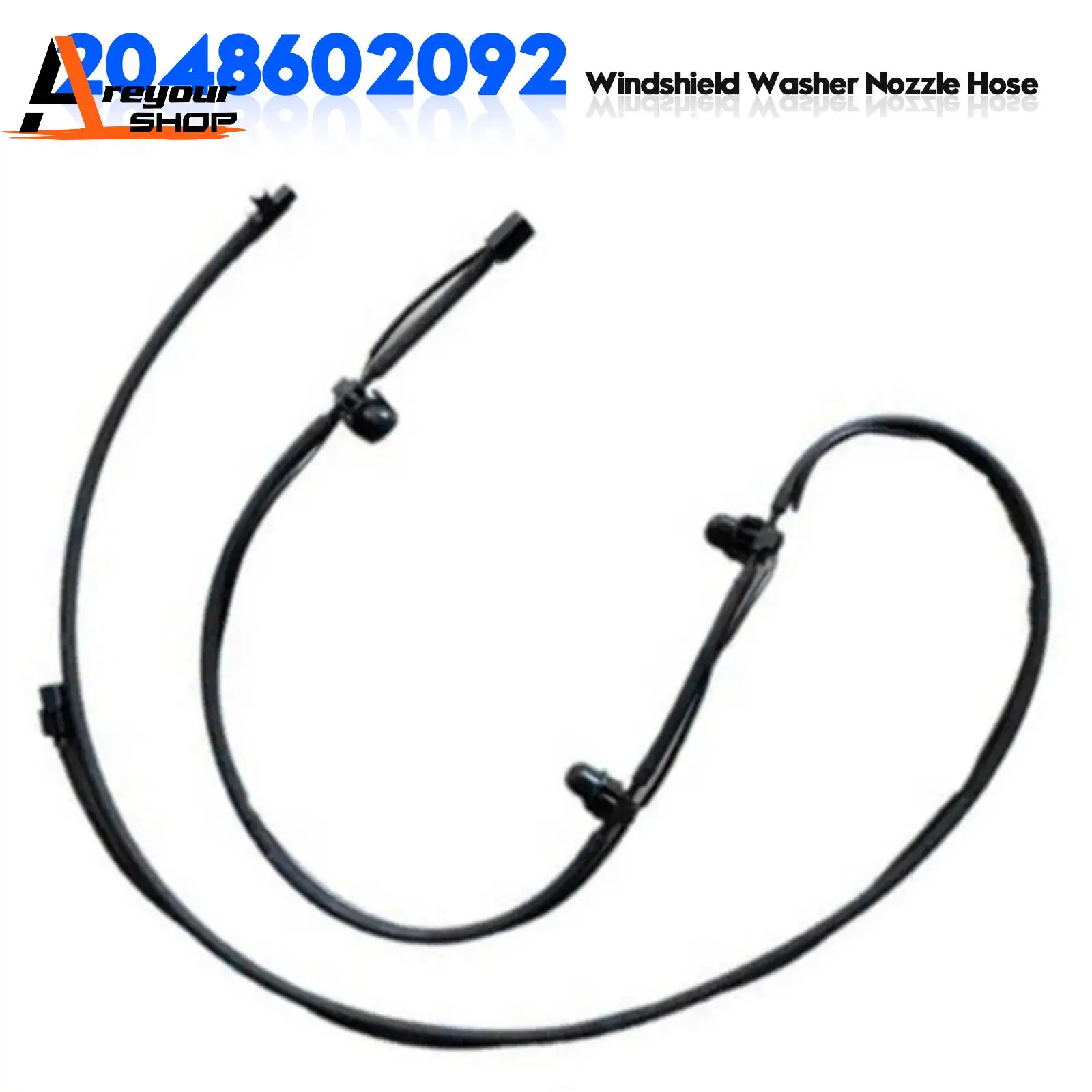 

Areyourshop Нагреваемый шланг форсунки омывателя лобового стекла для Mercedes X204 GLK-Class 2048602092