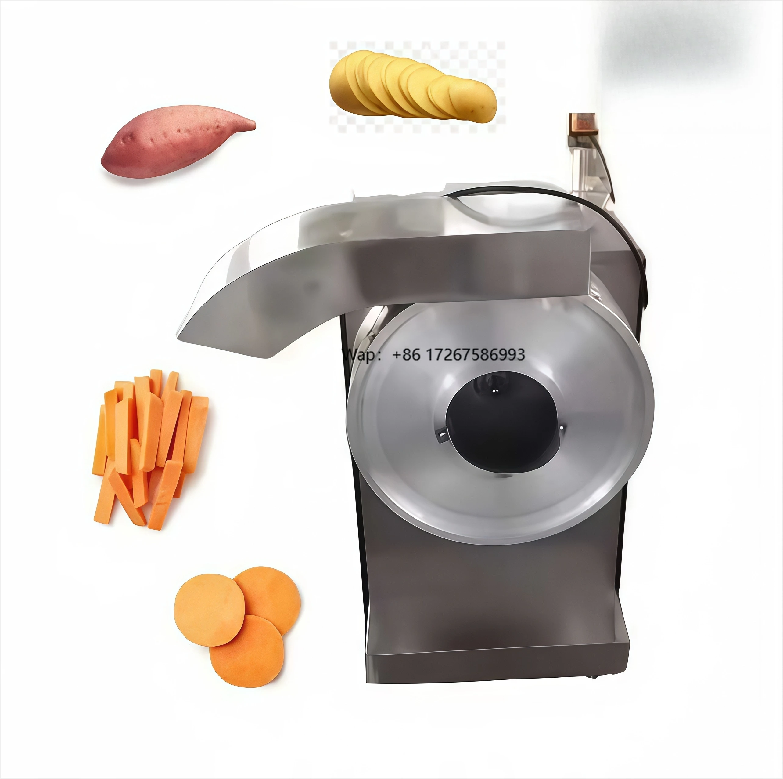 Root Vegetable Cutter Industrial French Fries Machine Potato Slicing Machine for Sale
