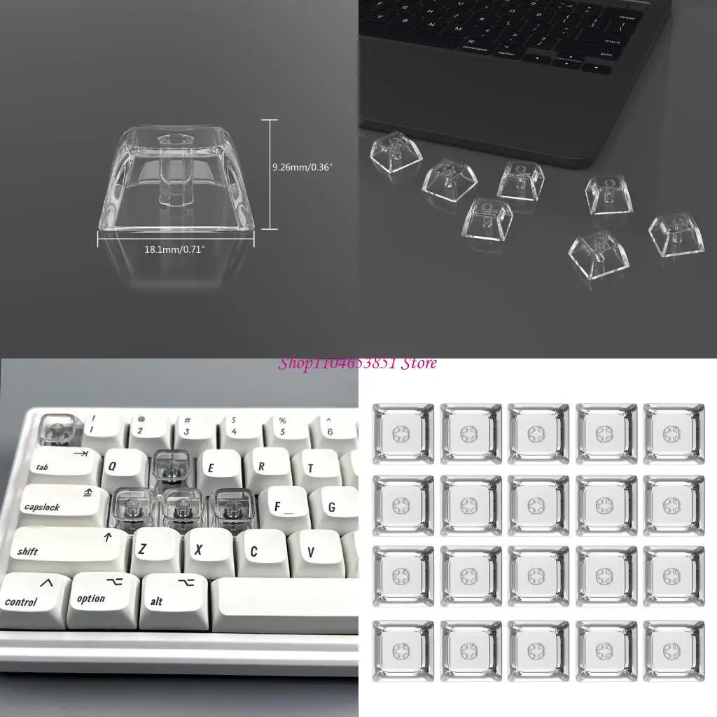 

Набор пустых колпачков для ПК для переключателей MX, игровые клавиатуры, подарок «сделай сам» для любителей игр