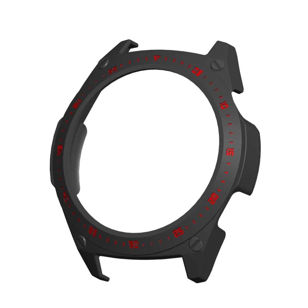 화웨이 워치 GT3 GT 3 용 보호 케이스, 46mm 하드 PC 쉘 범퍼, 화웨이 워치 GT 3 프로텍터 커버 프레임 플라스틱 케이스