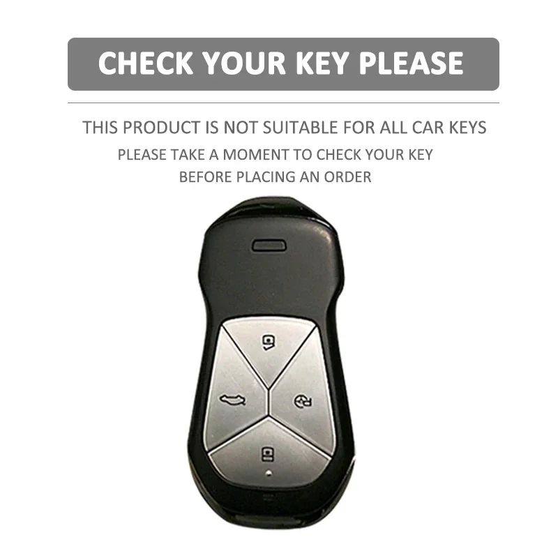 Silicone Car Key Cover Case Protect Skin Bag Rubber Shell Holder set for Xpeng Xiaopeng P5 P7 G9 G3i Smart 4 Buttons Remote