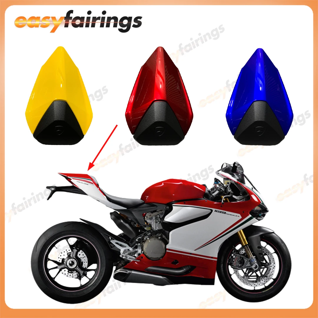 

Подходит для Ducati 899 1199 Panigale 2012 2013 2014 2015, АБС-пластик, чехол на заднее сиденье пассажира, обтекатель Solo, обтекатель