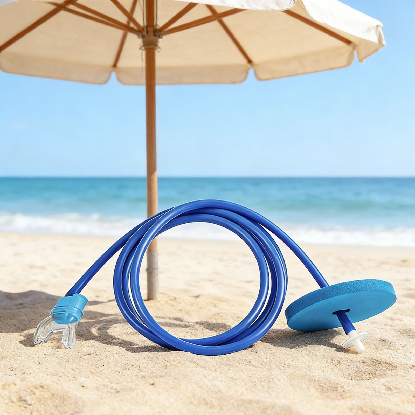 

Swimming Snorkel with Silicone Mouthpiece Snorkel Breathing Tube for Adults Snorkeling Swimmers Training Equipment