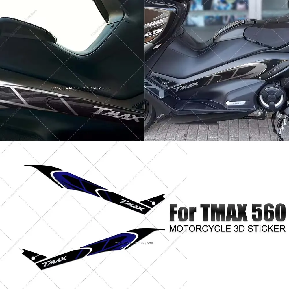 

For TMAX560 Tmax560 tmax560 Motorcycle 3D protection decorative stickers motorcycle accessories 3d stickers