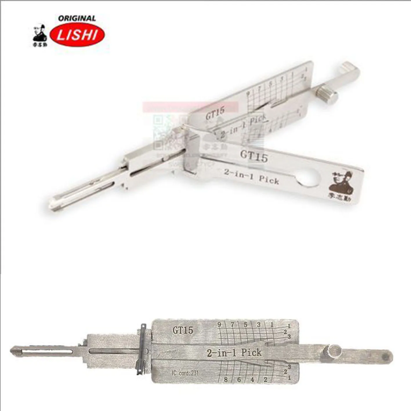 LISHI Auto. Pick - FOR FIAT FOR ALFA ROMEO - Suits Keyways FI-13 (GT15) - DR Only