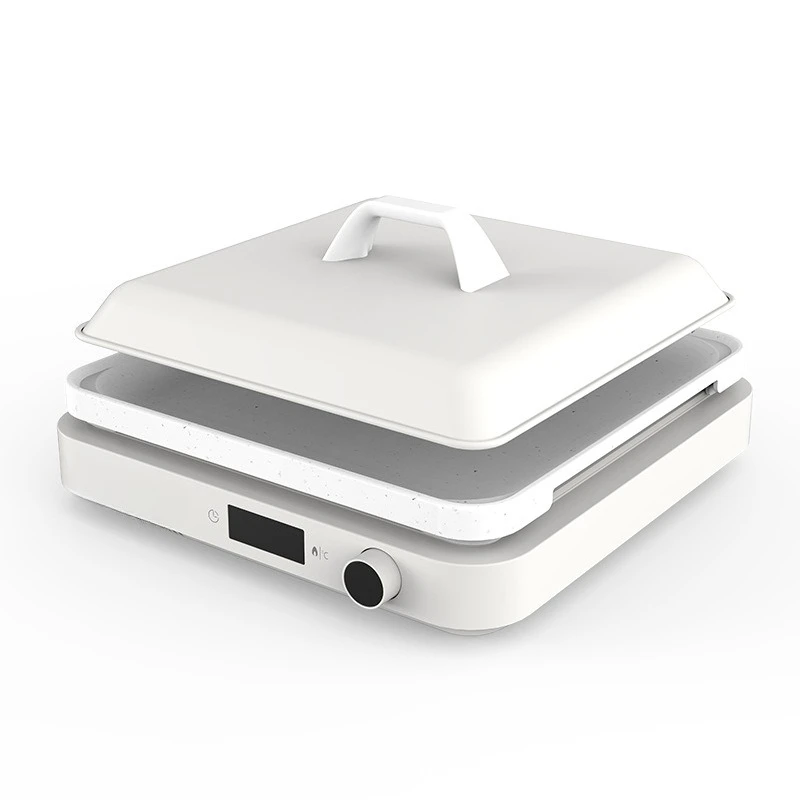 

Frying oven, multi-functional cooking pot, integrated pot electric baking pan, household hot pot barbecue hi pan