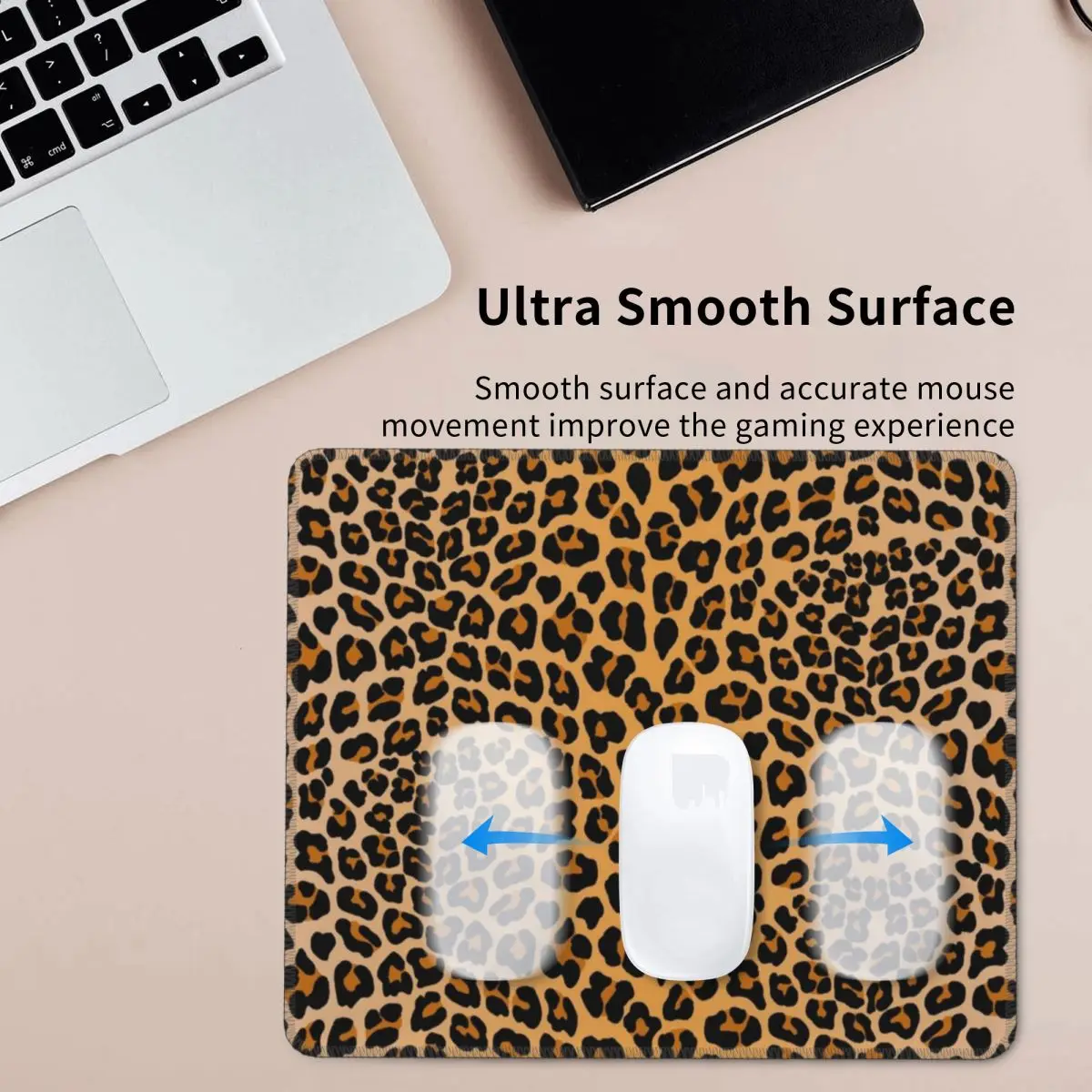 

Коврик для мыши с леопардовым принтом, компьютерная клавиатура, коврик для мыши, игровой ПК, ноутбук, настольный коврик, офисные аксессуары, настольные коврики