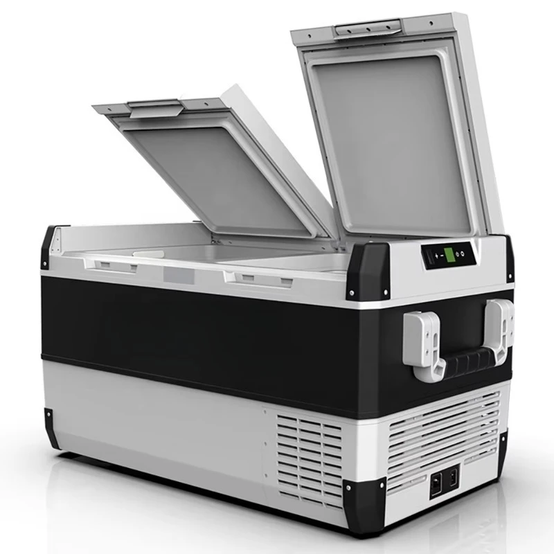 FROZEN 75L Home/Car Dual Use Fridge Refrigerator Double Door Combined Freezer and Refrigerator with CE/RoHss