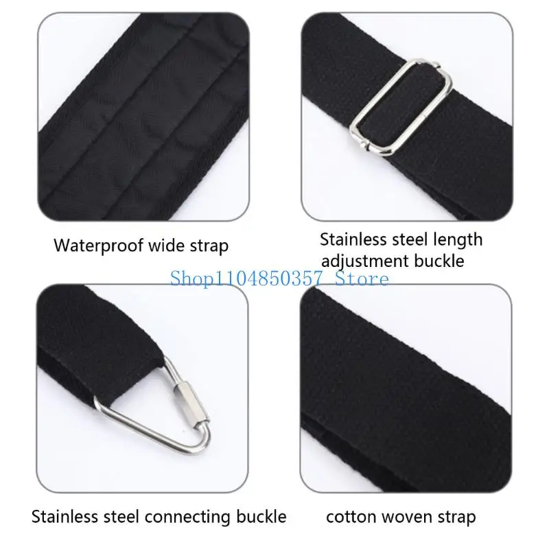 652F Professional Foot Strap for Cadillacs Bed Pilates Training with High Strengths Mixed Materials for Enduring Use