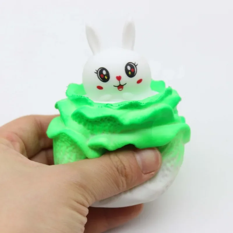 1 pçs cor aleatória unicórnio em forma de pitada música brinquedo bola esquilo copo brinquedo descompressão squeeze brinquedos