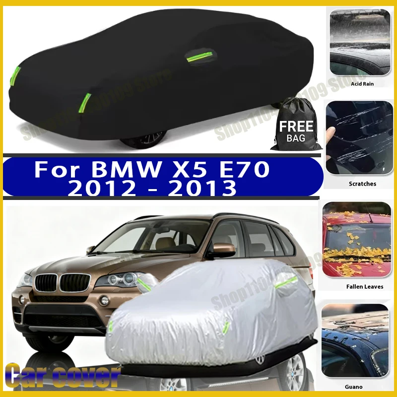 

For BMW X5 E70 2012-2013 car cover Winter Summer Snowproof Dustproof Shield, Waterproof Sunproof Auto Protection Accessory