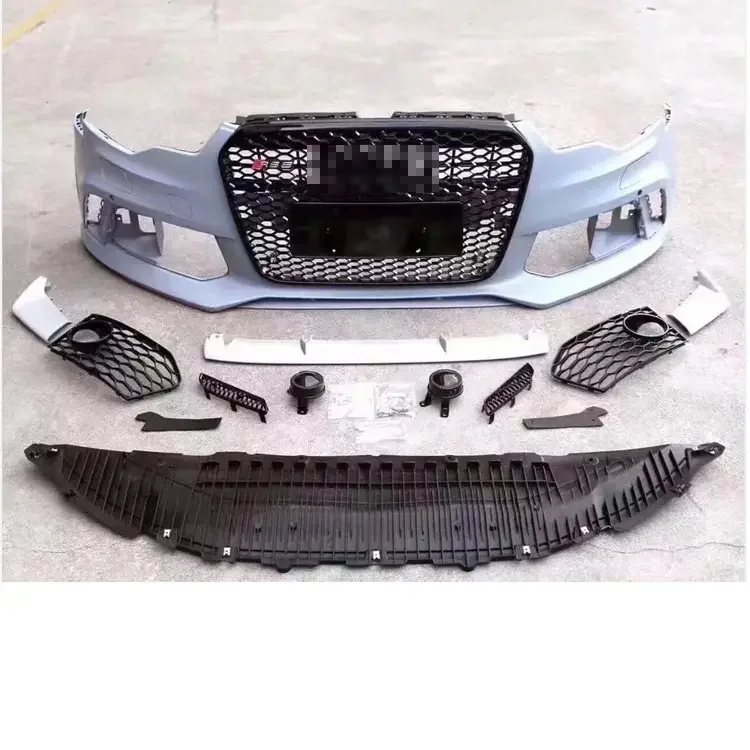 

Полный комплект для Audi A6 до Rs6 2016-2018, решетка переднего бампера, диффузор, выхлопная труба для классических автозапчастей