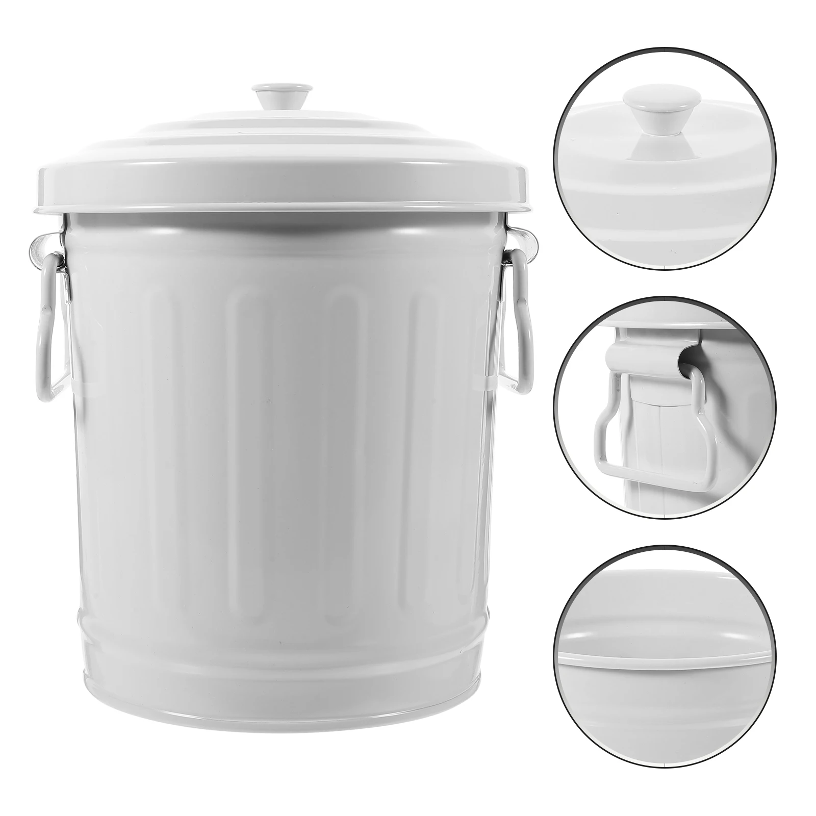 

Office Pen Holder Storage Bucket Large Capacity Desktop Organizer For Pens Makeup Brushes Pencils Desk Trash Can