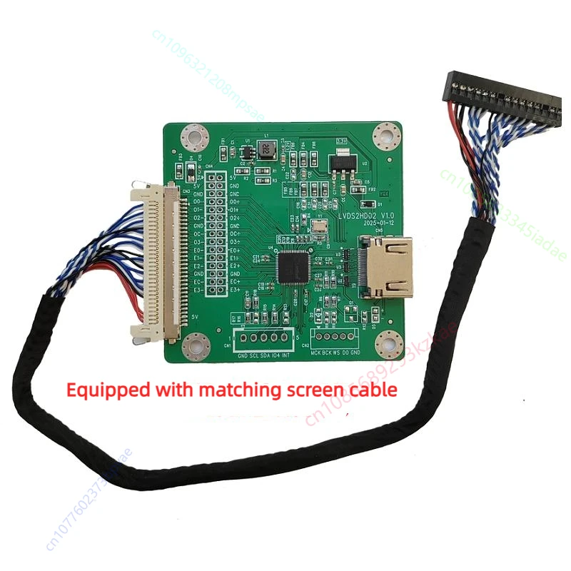 customized LVDS to HDMI Supports 4K/30Hz LT2611UXC Solution