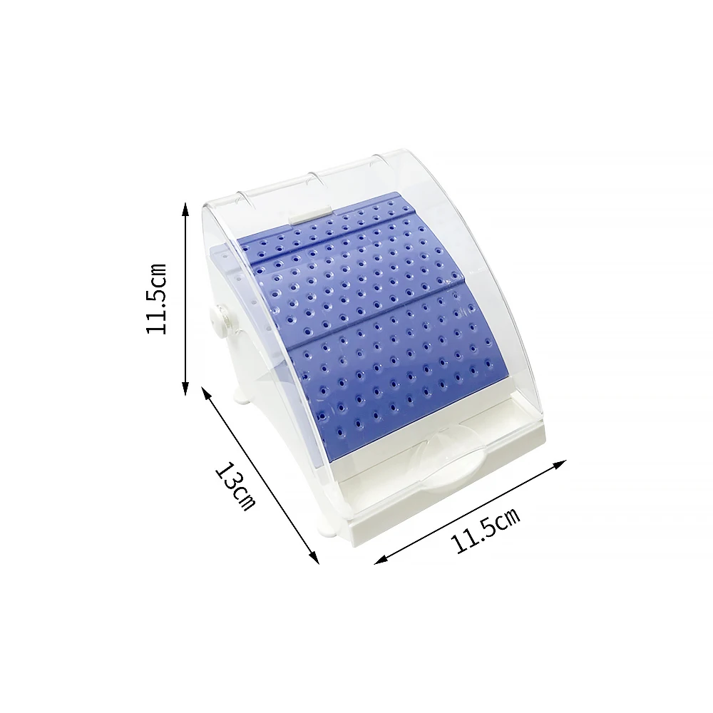 142 Holes Plastic Dental Burs Box Dentist Tools Drill Case Disinfection Holder Dentistry Instrument Holder Autoclave Sterilizer