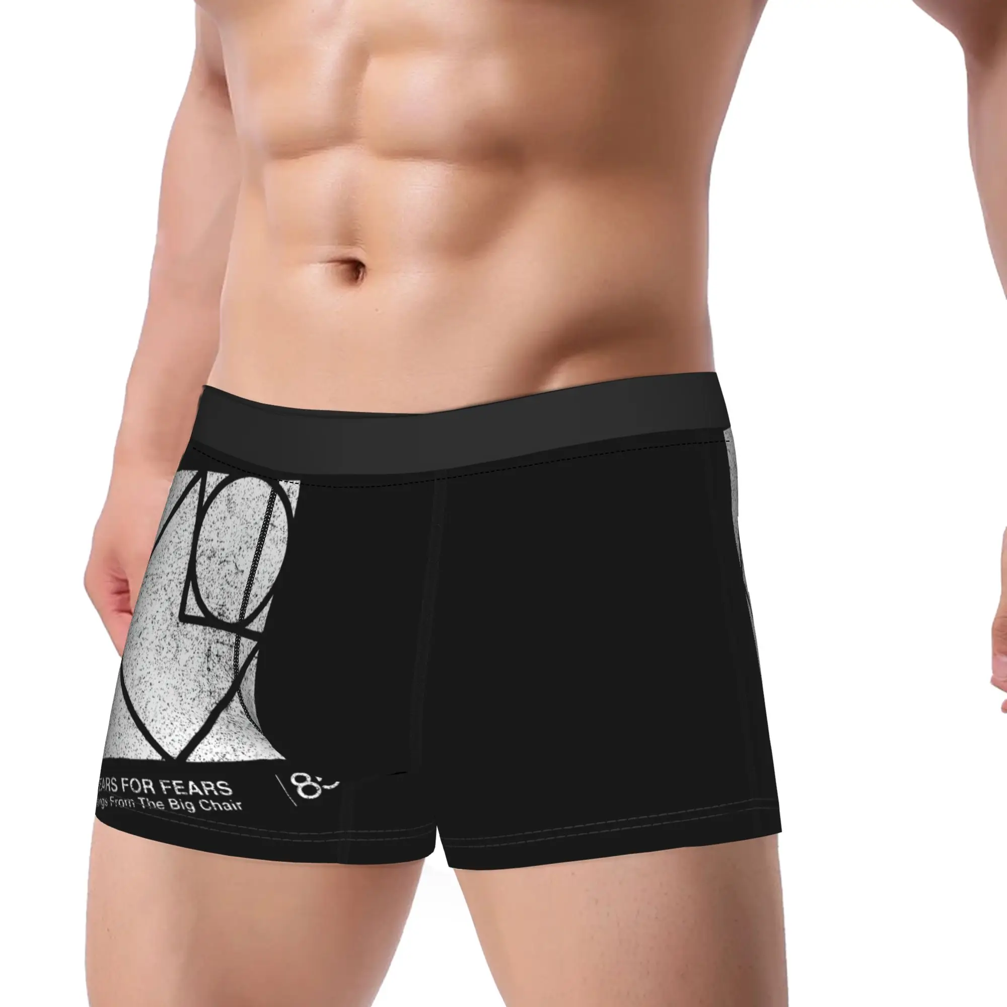 Songs From The Big Chair    Tears for Fears Underpants Breathbale Panties Male Underwear Print Shorts Boxer Briefs