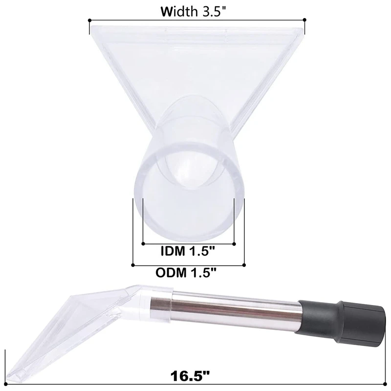 ABXF-Upholstery Насадка для чистки ковров Ручная палочка с оглядной головкой Автоматическая детализация Вакуумная головка Ручной инструмент