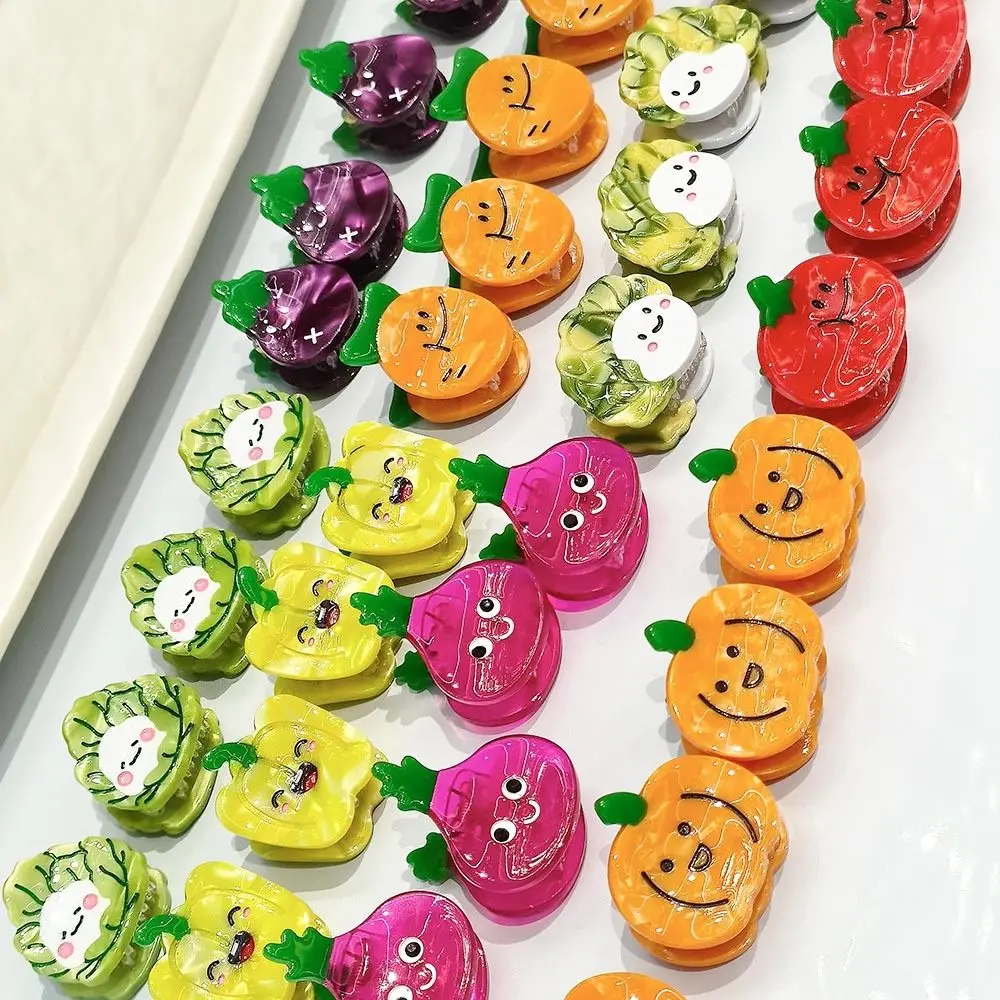 

Cartoon Acetate Simulation Fruit Hair Clip Small Grab Clip Headwear Mini Hair Claw Hair Accessories Barrette Small Hairpin